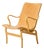 Scandinavian Modern Eva Chair in Light Leather by Bruno Mathsson, 1960s For Sale