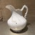 White Antique White Porcelain Pitcher Francaise La Porcelain French Country For Sale - Image 8 of 12
