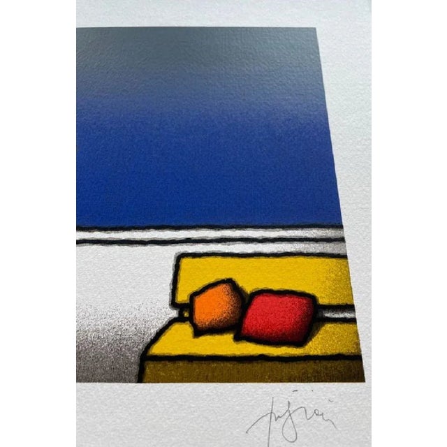 Artwork sold in perfect condition Color silkscreen print Hand signed and numbered by the artist on the front No. Of 150...