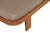 Eclipse Outdoor Solid Teak Wood Sun Lounger - Light Brown Fabric For Sale - Image 9 of 10