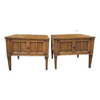 Midcentury End Tables, Set of Two For Sale