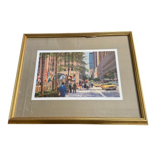 Matthew Popielarz Lithograph Signed and Numbered Noon Time 58/100 1997 For Sale