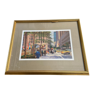 Matthew Popielarz Lithograph Signed and Numbered Noon Time 58/100 1997