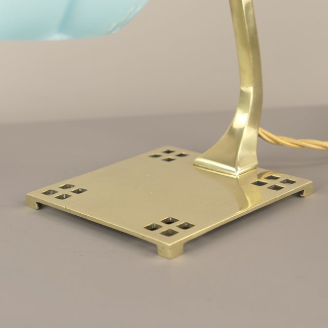 Vienna Secession Table Lamp by Josef Hoffmann for Wiener Werkstätte, 1920s For Sale - Image 9 of 13