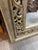 Carved Floral Motif Gold Washed Mirror For Sale - Image 6 of 8