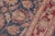 Shabby Chic Ziegler Blue/Red Wool Runner Rug- 3'1'' X 14'5'' For Sale - Image 4 of 10