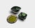 Vintage Danish Ceramic Bowls and Dish from Kähler, 1960s, Set of 3 For Sale - Image 13 of 13
