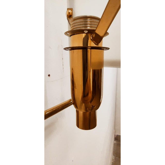 Adjustable Wall Light with Glass Fan For Sale - Image 10 of 18