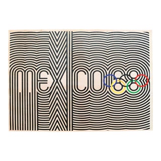 1968 Mexico Olympic Games Poster For Sale