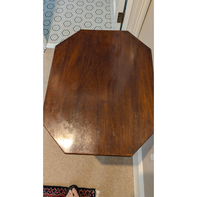 English Regency Inlaid Mahogany Sewing Stand, Circa 1810 For Sale - Image 4 of 9