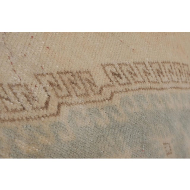 Ecru Vintage Oversize Turkish Kars Rug 6'1" X 7'10" For Sale - Image 8 of 13