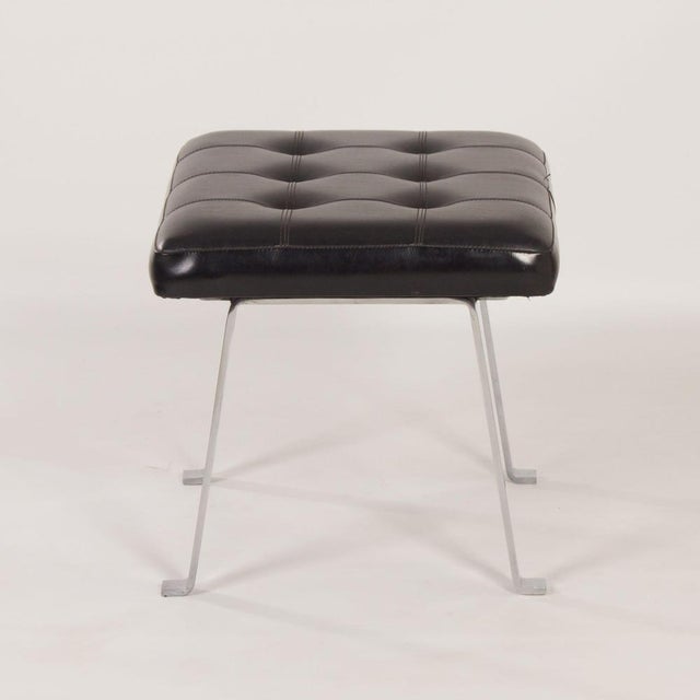 Black Adjustable Footstool by AP Polak, 1960s For Sale - Image 8 of 17