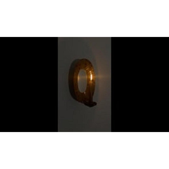 Candle Sconce with Mirror and Mosaic, 1950s For Sale - Image 12 of 13