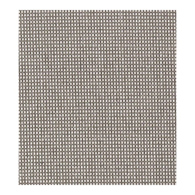The House of Scalamandré Overland Indoor/Outdoor Fabric, Graphite For Sale