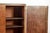 Wood Antique French Art Deco Mahogany Wardrobe Armoire Cabinet, 1940s For Sale - Image 7 of 17