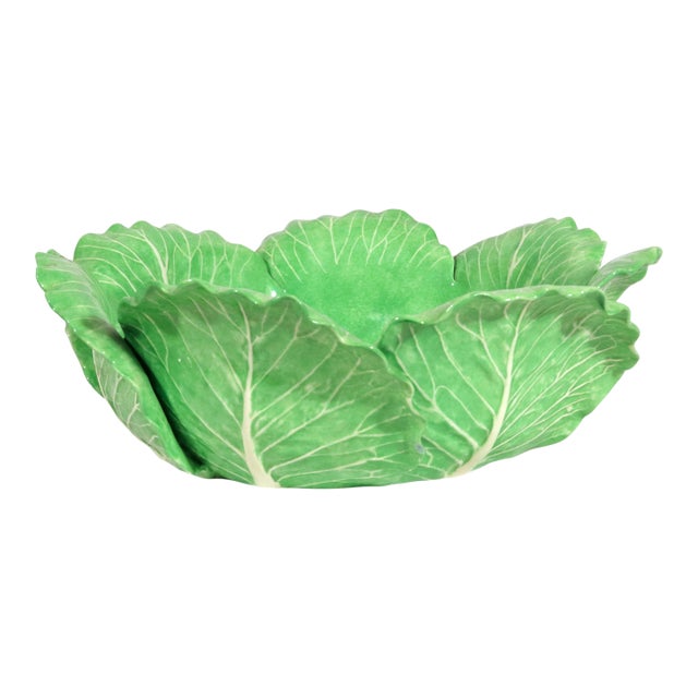 Dodie Thayer Lettuce Ware Pottery Bowl, Circa 1970–1985 For Sale