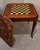 Brown Vintage F.lli Jannuzzi Sorrento Italian Marquetry 5-in-1 Game Table Set With 4 Chairs For Sale - Image 8 of 18