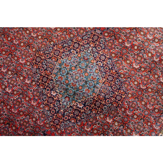 1920s, Antique Persian Bidjar Handmade Rug 7.5' X 10.11' For Sale - Image 13 of 15