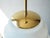 Mid-Century Glass Chandelier, Czechoslovakia, 1960s For Sale - Image 4 of 11