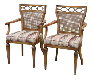 Neoclassical Style Occasional Chairs - a Pair