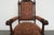 Vintage Spanish Revival Carved Wood Armchairs (Set of 2) For Sale In Austin - Image 6 of 17