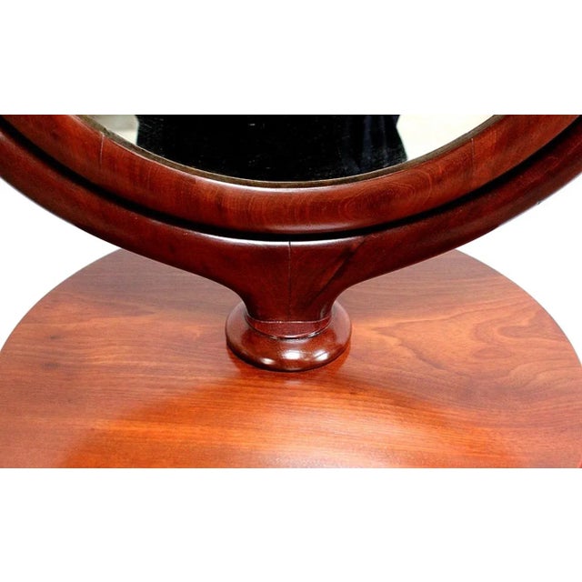 Empire Psyché Mirror in Mahogany, Early 19th Century For Sale - Image 12 of 18