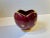 Mid-Century Modern Swedish Modern Red Ruby Vase by Arthur Percy for Upsala Ekeby, 1950s For Sale - Image 3 of 10
