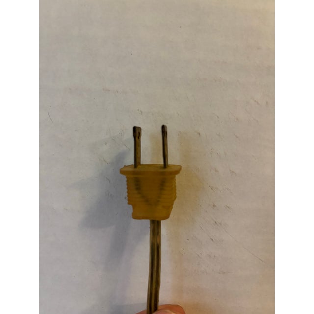 Ceramic Early 19th Century Chinoiserie Blue and White Table Lamp From Hong Kong For Sale - Image 7 of 9