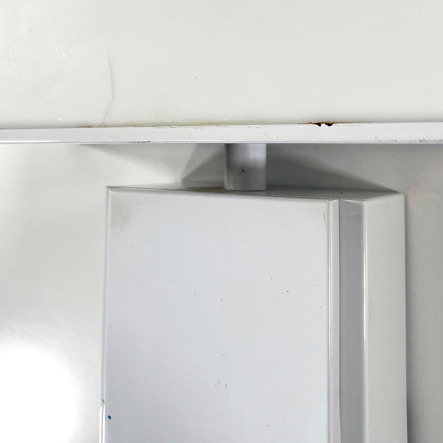 White Olympe Wall Lamp from Guzzini, 1970s For Sale - Image 8 of 10