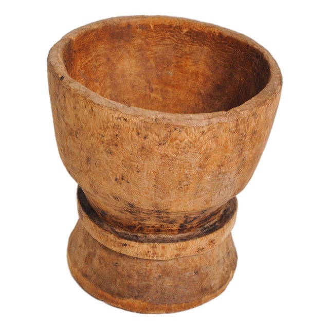 Antique Tree Trunk Planter, 1900s For Sale