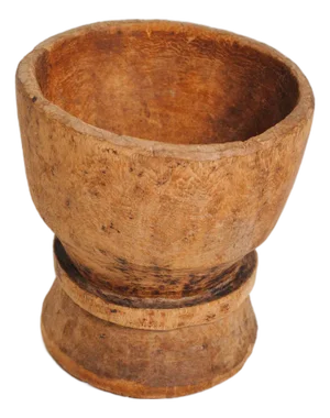 Antique Tree Trunk Planter, 1900s