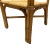 Restored Modern 2-Strand Rattan Armchair Dining Chair W/ Wicker Seat, Set of 4 For Sale In Los Angeles - Image 6 of 8