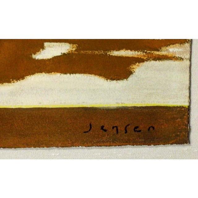 Paper James Jensen "Magnolia" Embellished Serigraph on Paper Hand Signed, Framed For Sale - Image 7 of 7