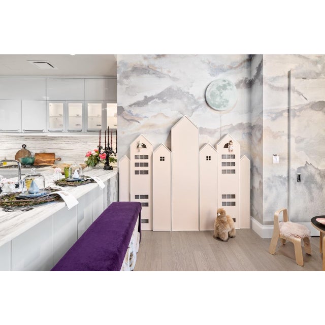 2020s Beyond Wallpaper in Lavender by Phillip Jeffries For Sale - Image 5 of 5