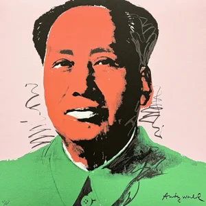 After Andy Warhol, Mao Zedong Red, 1980s, Print