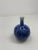 Mid 20th Century Mid 20th Century Round Blue Ceramic Vase For Sale - Image 5 of 10