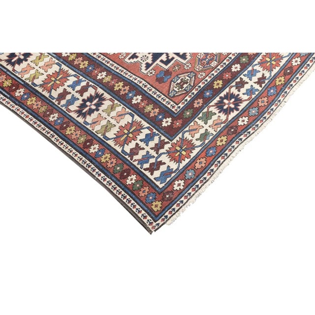 Antique Shirvan Rug 3'8'' x 4'6'' For Sale In New York - Image 6 of 12