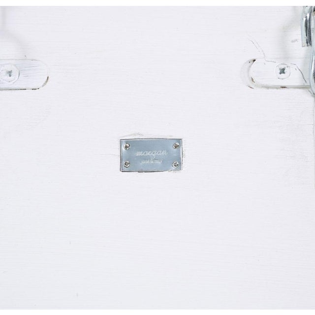 Vintage Round Mirror with Iron Props from Morgan Rida, 2000s For Sale - Image 4 of 18