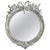 Late 19th Century Round French Rococo Gilted & White Bronze Wall Mirror For Sale In Miami - Image 6 of 18