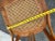 19th Century Art Nouveau Style Tiger Oak Bentwood Carved Side Chair For Sale - Image 11 of 11
