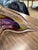 Glass David Goldhagen Handblown Colored Flower Sculpture 15in For Sale - Image 7 of 12
