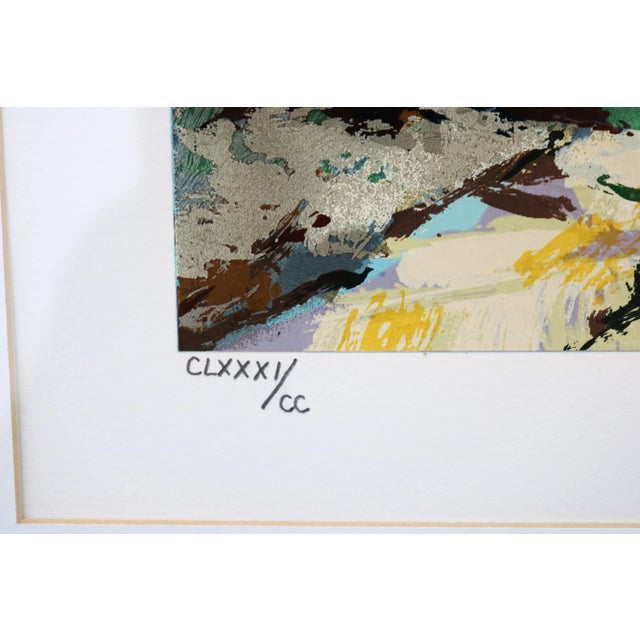 1980's Kerry Hallam Amalfi Coast Mediterranean Limited Edition Signed Serigraph For Sale - Image 17 of 18