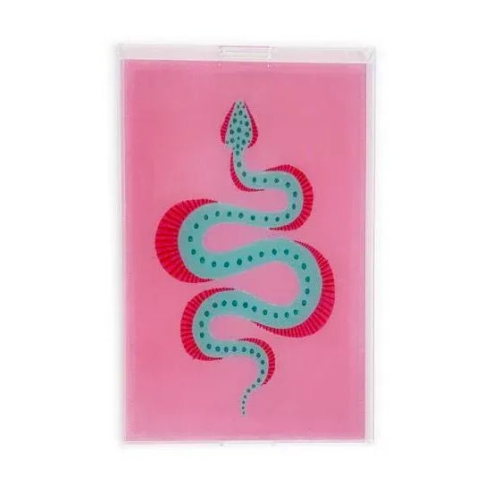 Willa Heart Radiccio the Snake by Willa Heart Tray For Sale - Image 4 of 4