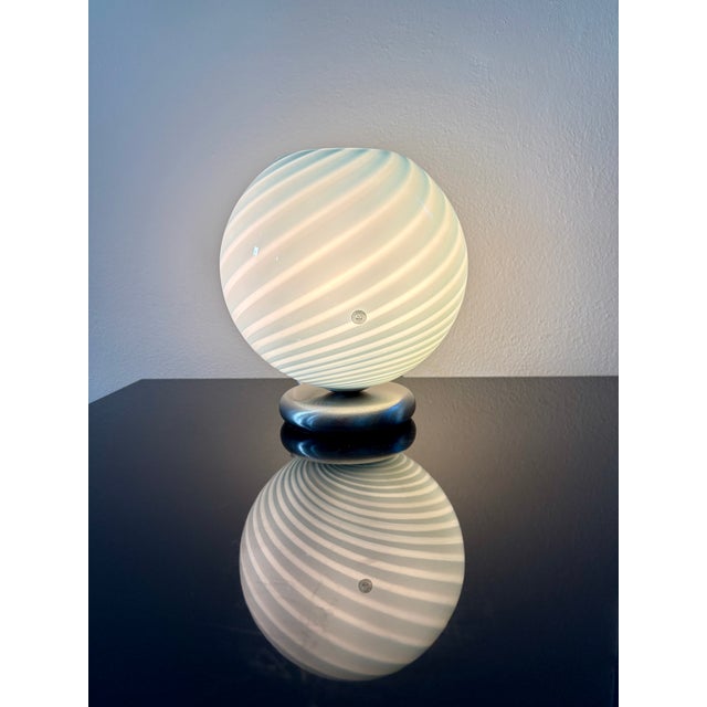 Acquarius 20 Table Lamp in Swirl Glass Rigadin Murano Glass from La Murrina, 1990s For Sale - Image 12 of 13