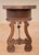 Wood Spanish Rustic Carved Wood Console Table , Mid-20th Century For Sale - Image 7 of 14