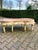 Mid 20th Century Mid-20c French Louis XVI Cream Gilt Marble Coffee Table For Sale - Image 5 of 17