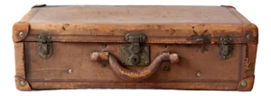 Antique Leather Suitcase