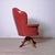 Wood Vintage Chesterfield-Style Swivel Office Chair, 1960s For Sale - Image 7 of 18
