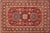 Textile Rustic Super Kazak Red/Blue Wool Rug - 5'3'' X 6'3'' For Sale - Image 7 of 10