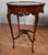 1920s Antique French Louis XV Satinwood Inlaid Pair of Side Tables / End Tables For Sale - Image 11 of 18